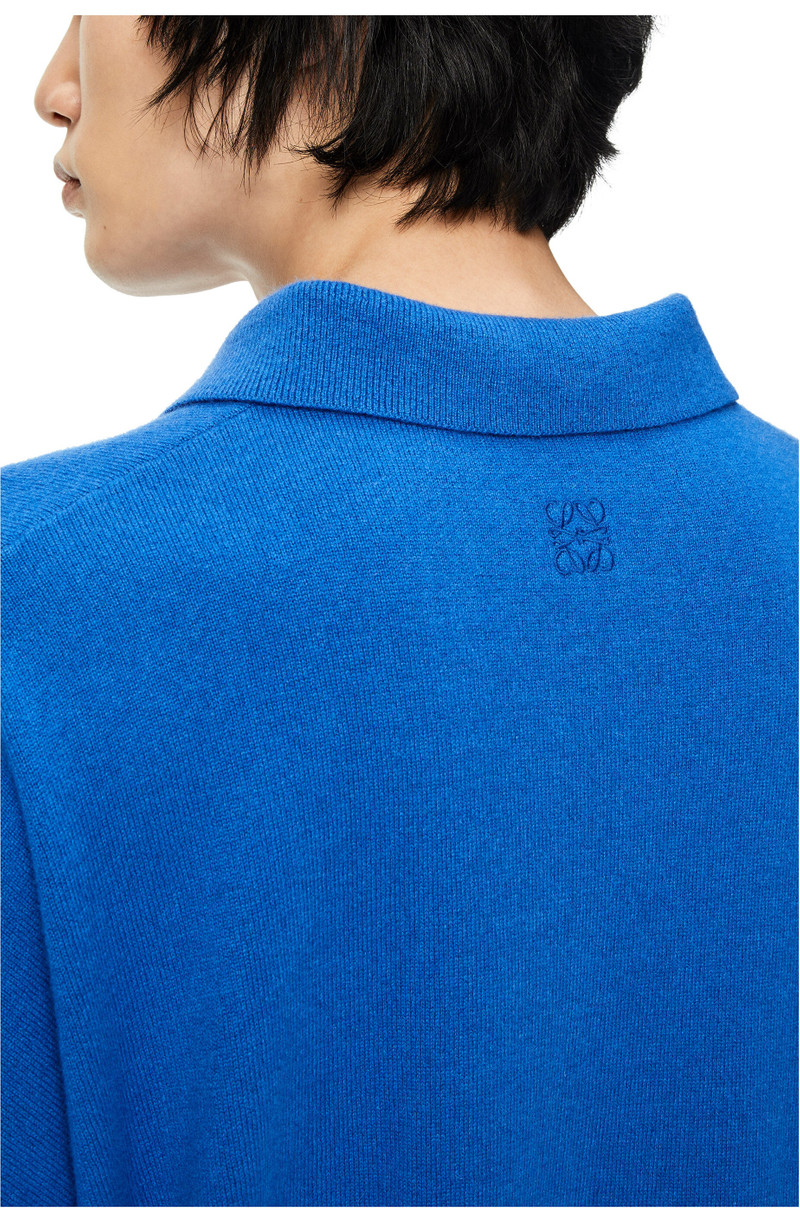 Polo collar sweater in wool 5
