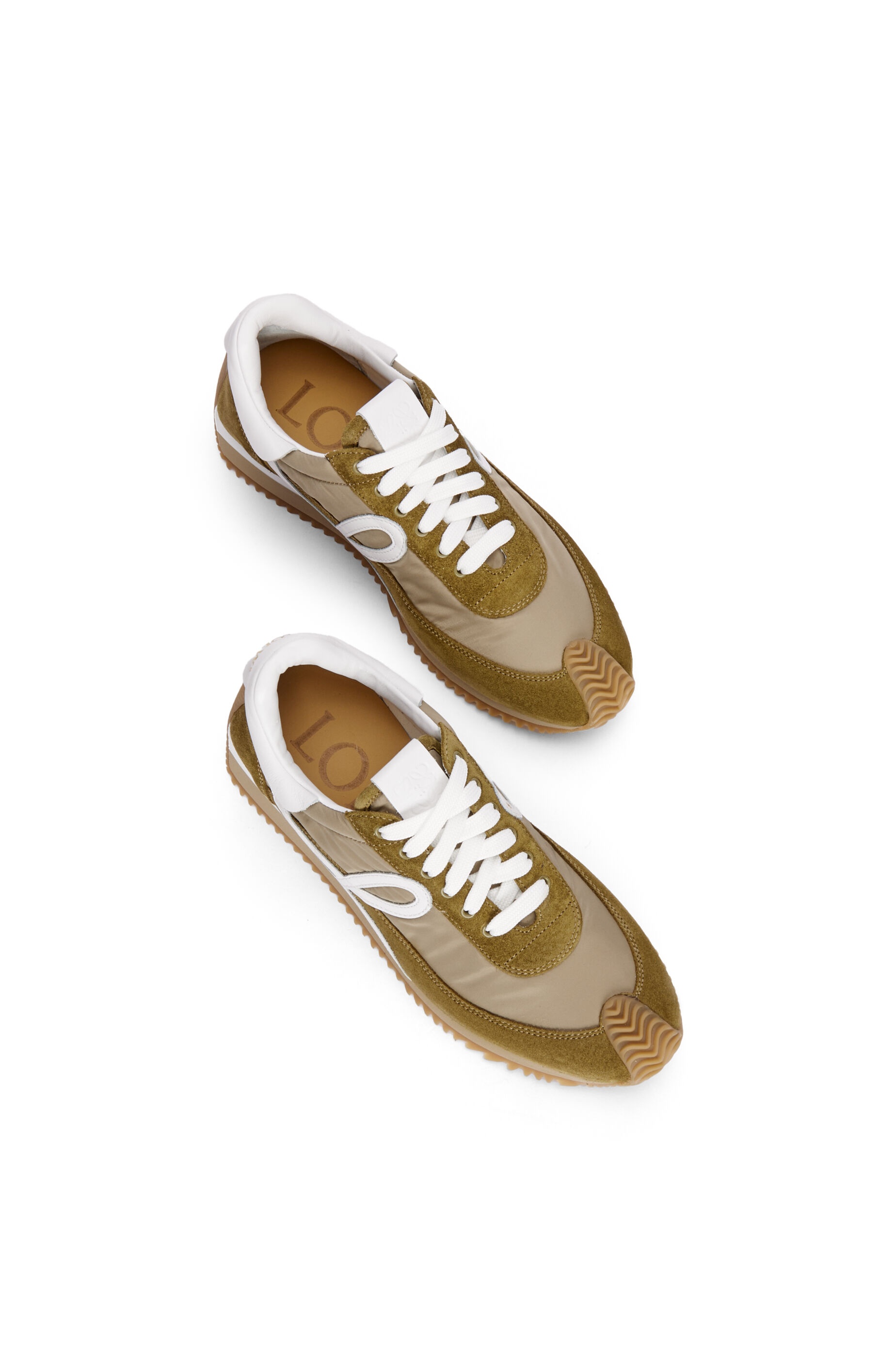 Flow Runner in nylon and suede - 4