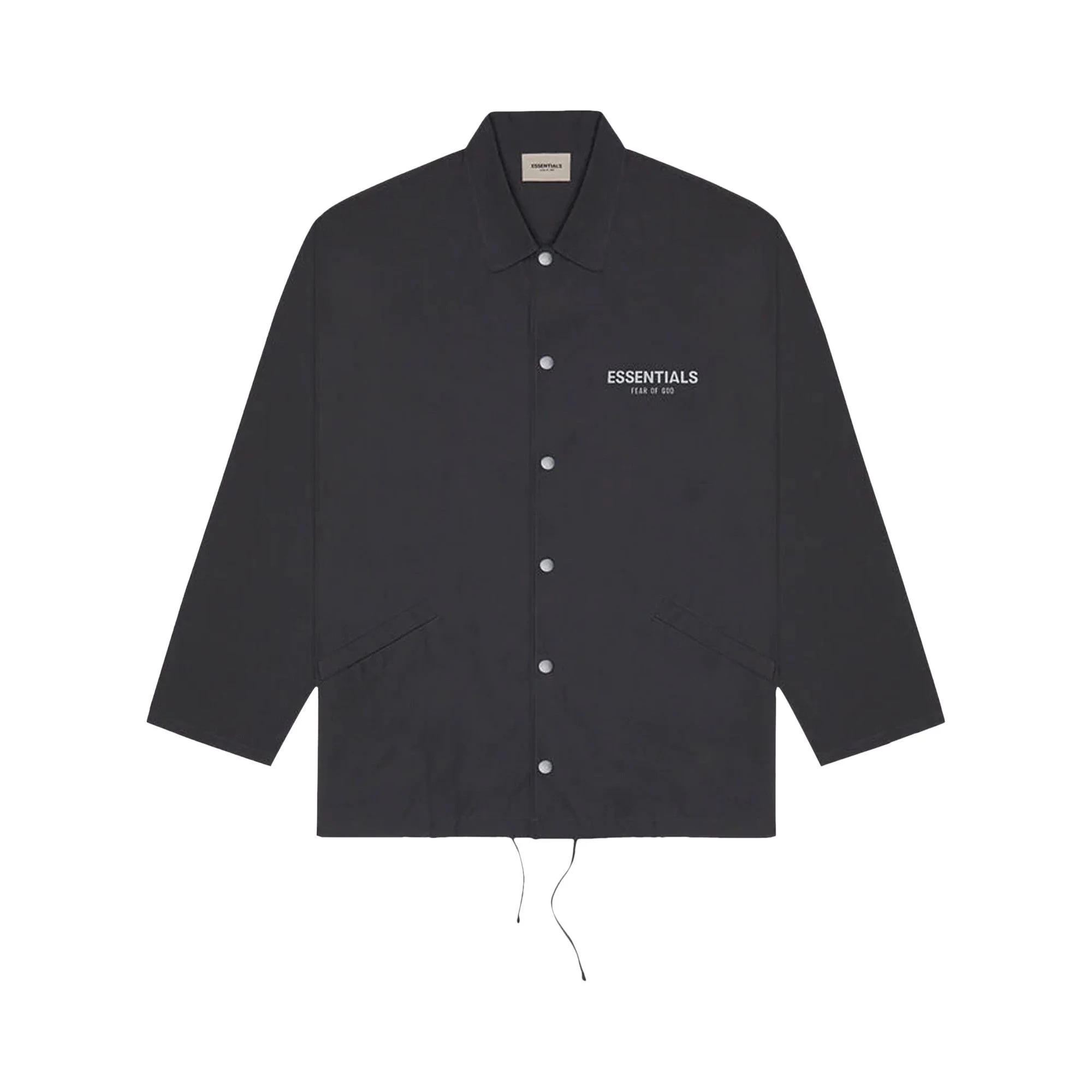 Fear of God Essentials Coach Jacket 'Black' - 1