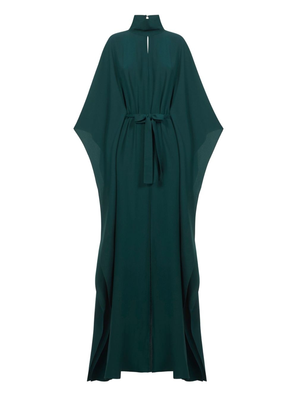 Mrs Hall high-neck open-back maxi dress - 1