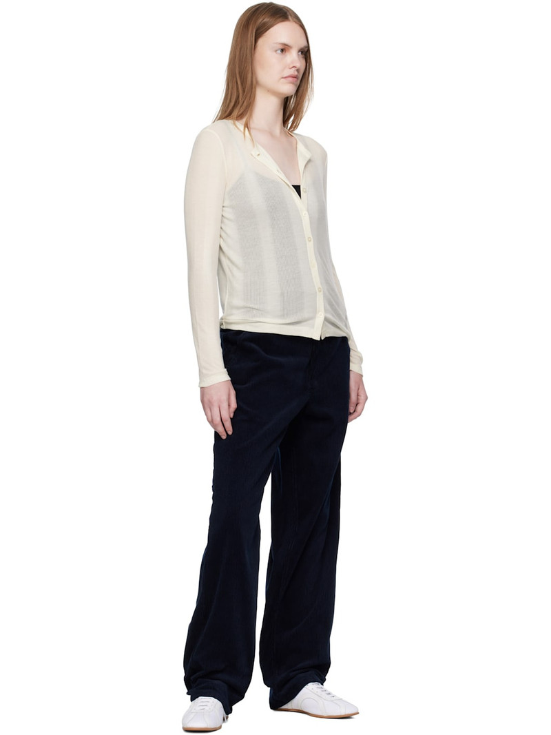 A.P.C. Navy Fergus Trousers outlook