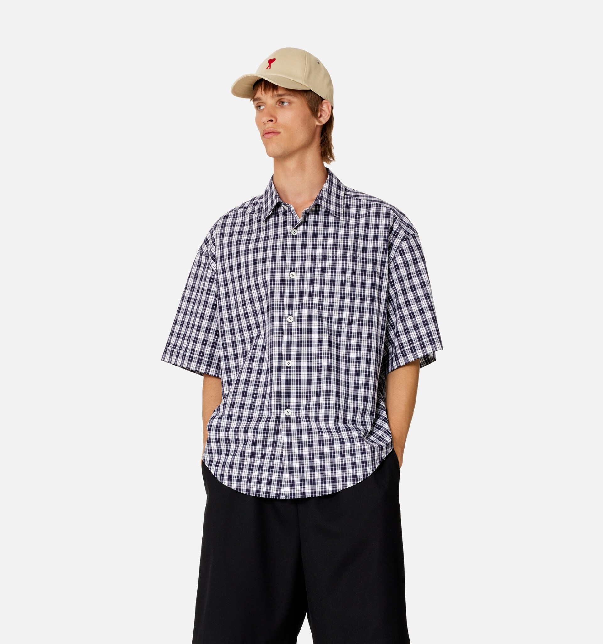 Short Sleeves Boxy Fit Shirt - 2