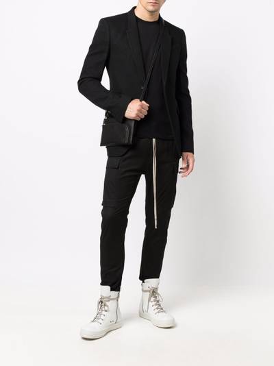 Rick Owens classic tailored blazer outlook