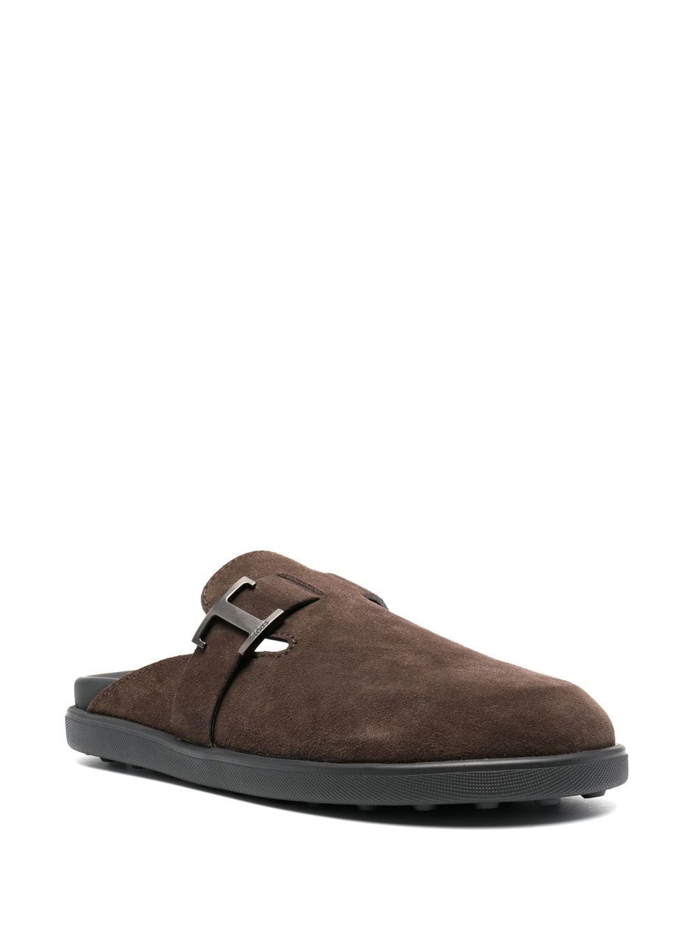 T Timeless suede slides - 2