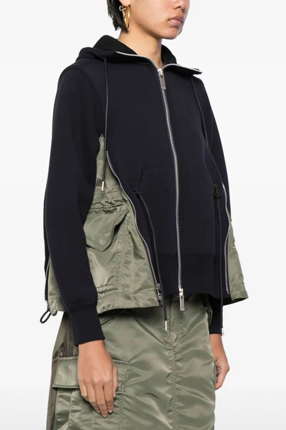 Sacai Women 'Sponge' Hoodie - 2