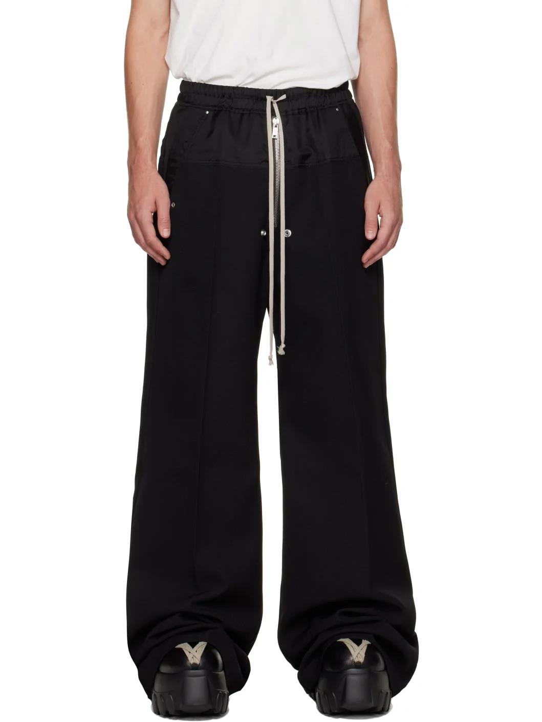 Black Tower Wide Bela Trousers - 1