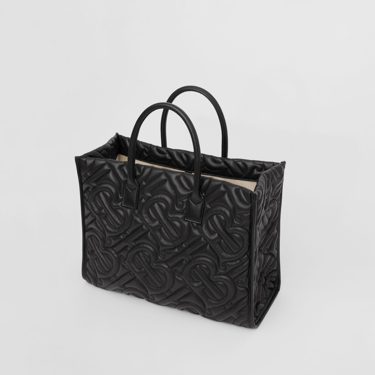 Medium Monogram Quilted Lambskin Freya Tote 4