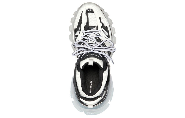Balenciaga Track Sneaker 'Clear Sole - White Black' 647742W3BZ29010 - 4