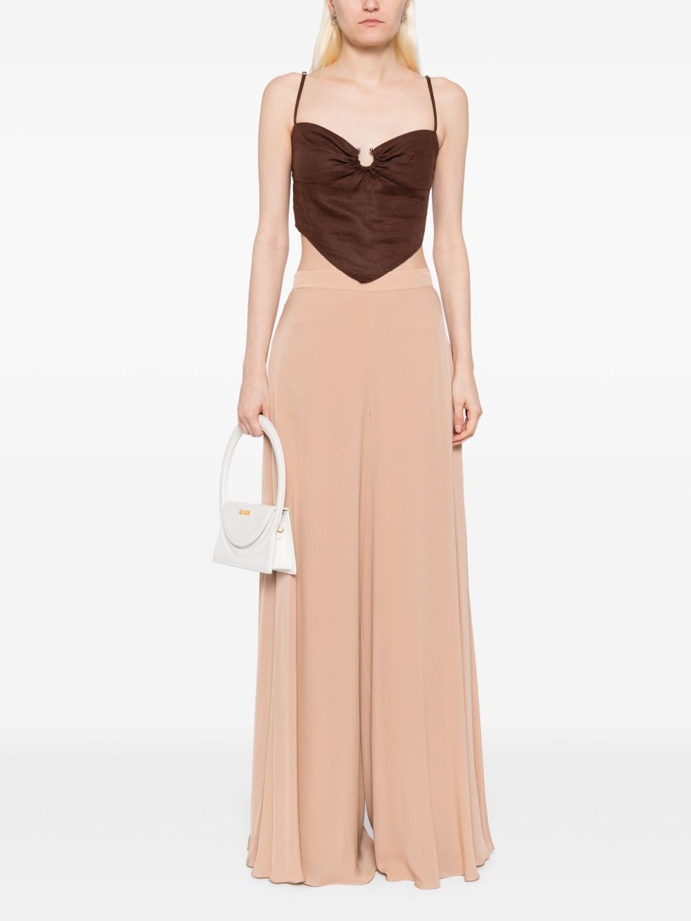 silk palazzo pants - 2