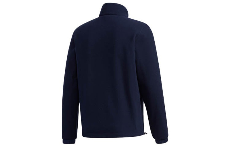 adidas adidas neo Stand Collar Jacket Blue GM2287 outlook