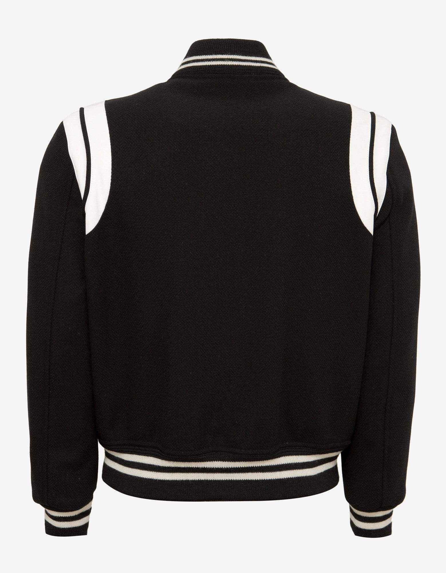 Saint Laurent Black Wool Teddy Jacket - 2