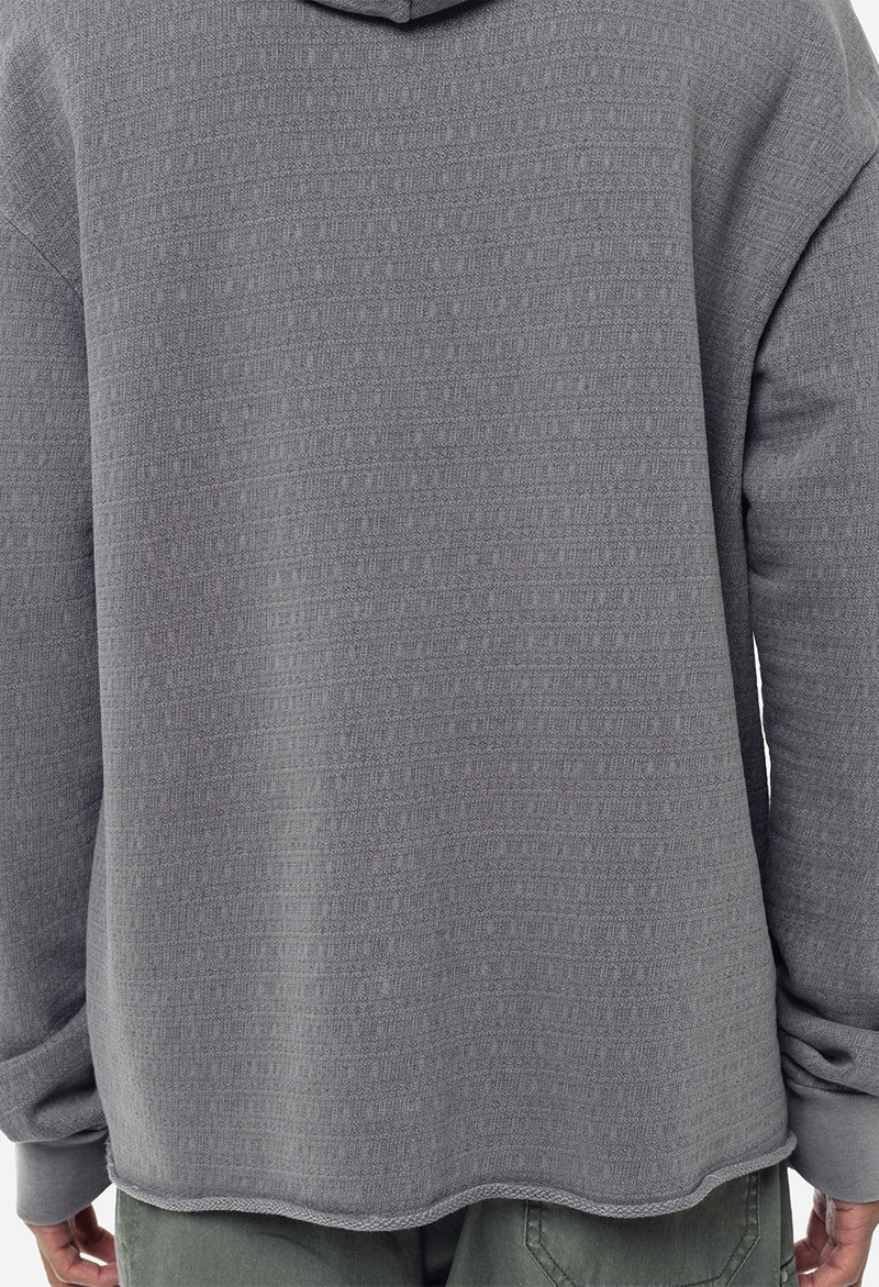 RAW EDGE JACQUARD PULLOVER 6