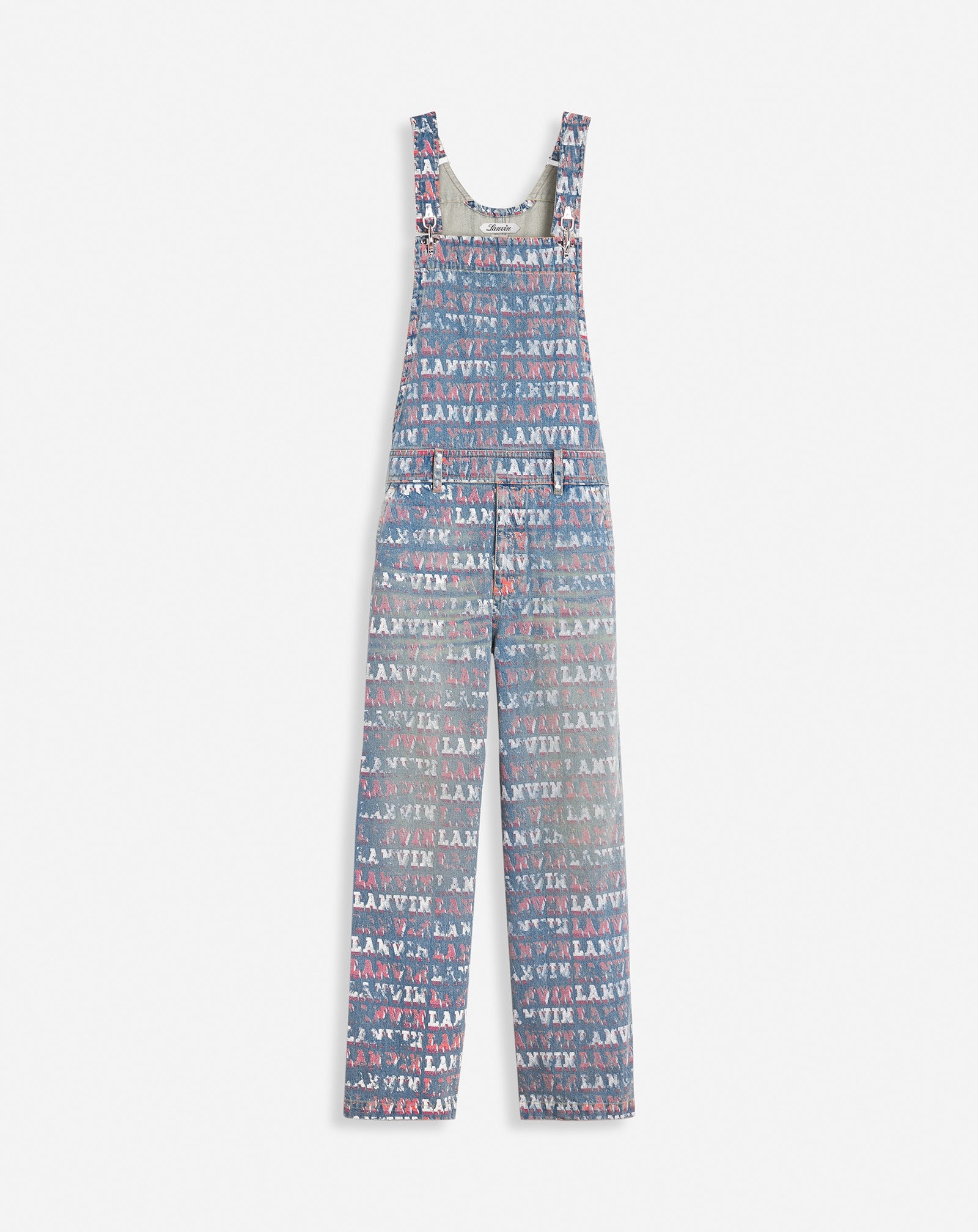 LANVIN X FUTURE LOOSE-FIT PRINTED JUMPSUIT - 1