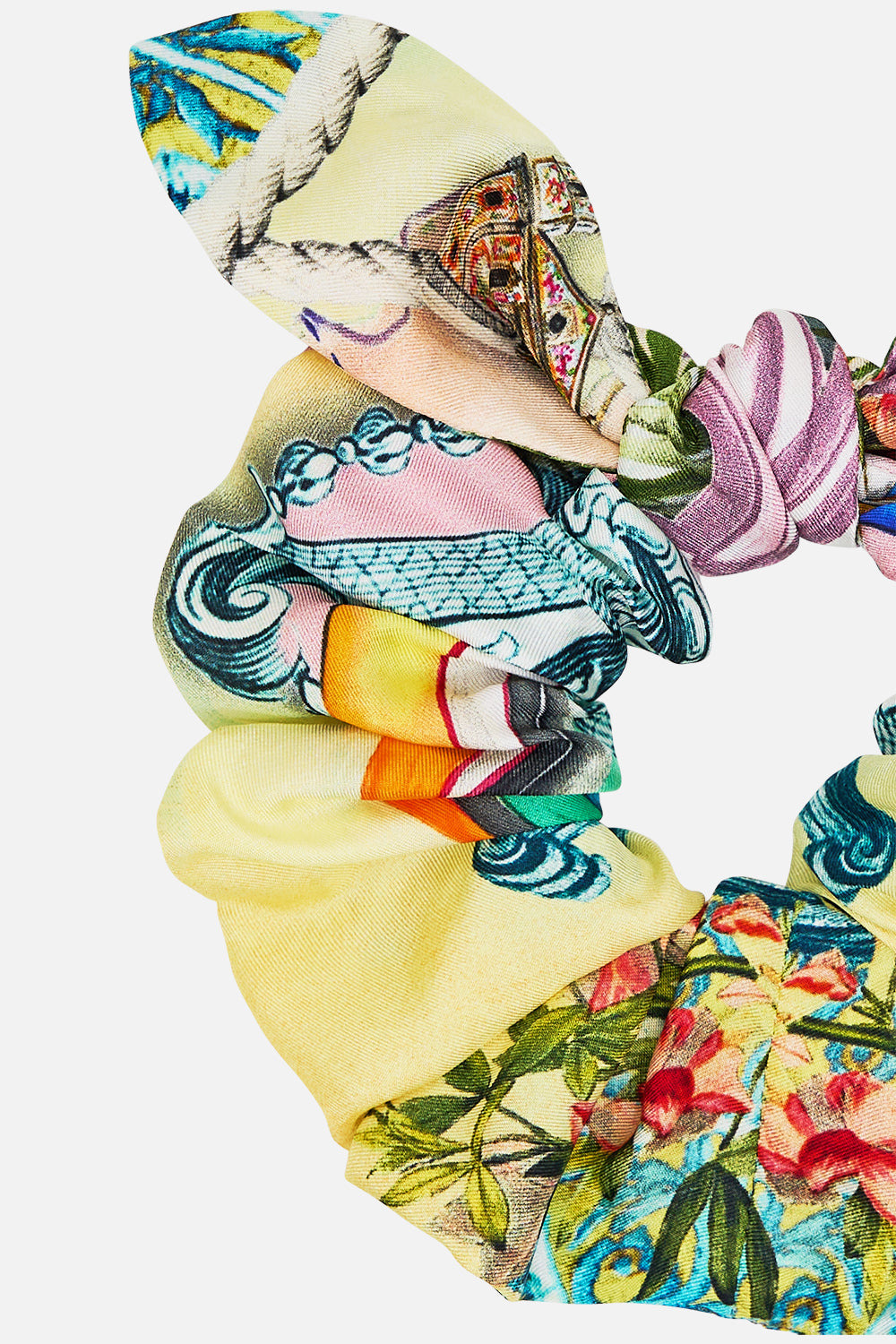 SCRUNCHIE WITH TIE - 2