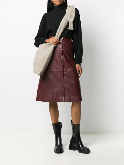 Lemaire sweater-style satchel outlook