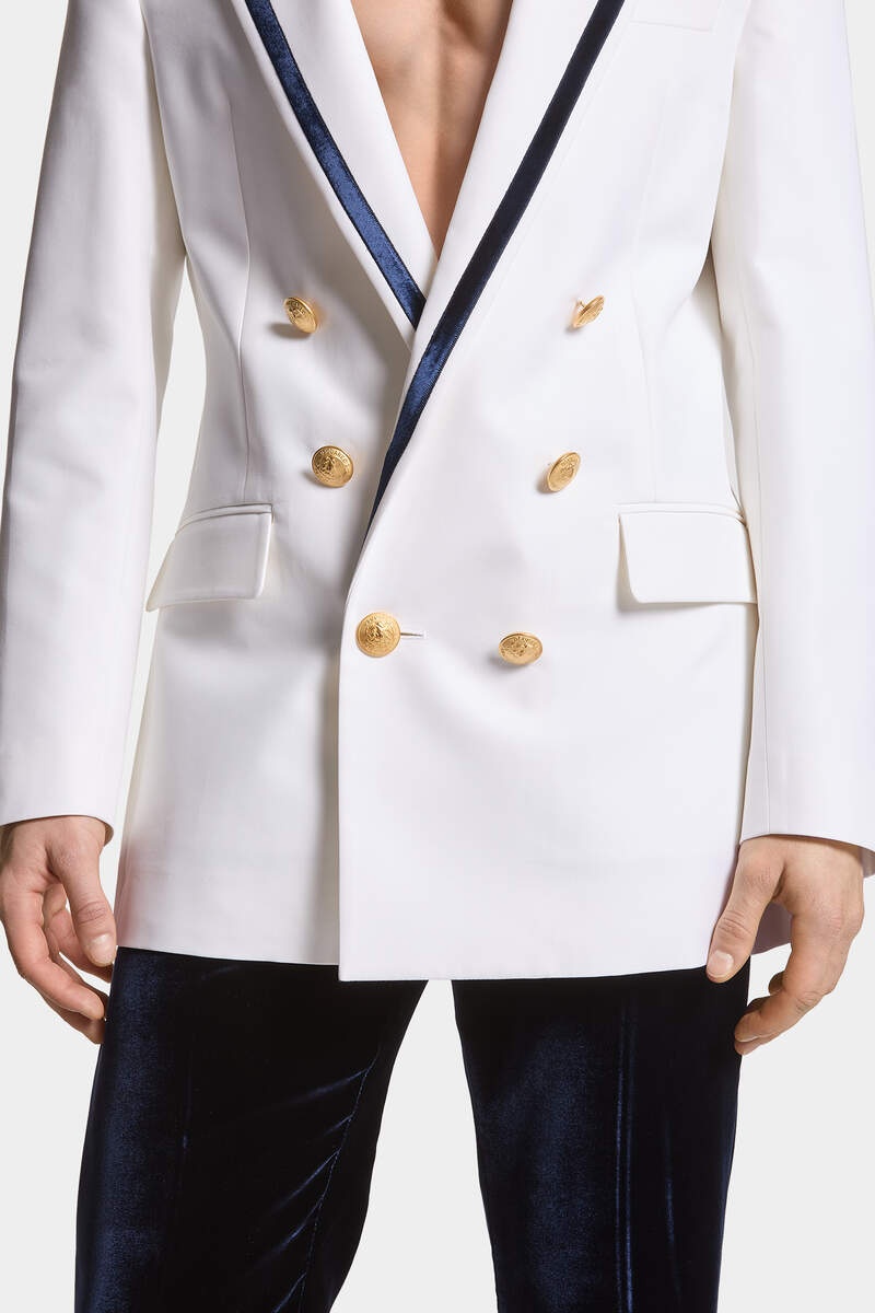 SEXY DOUBLE BREASTED PALM BEACH BLAZER - 5