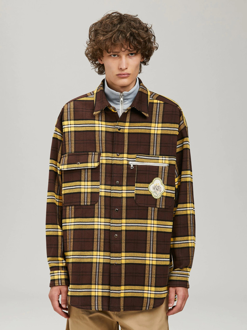 HAWAIIAN DOG CHECKED SHIRT 3