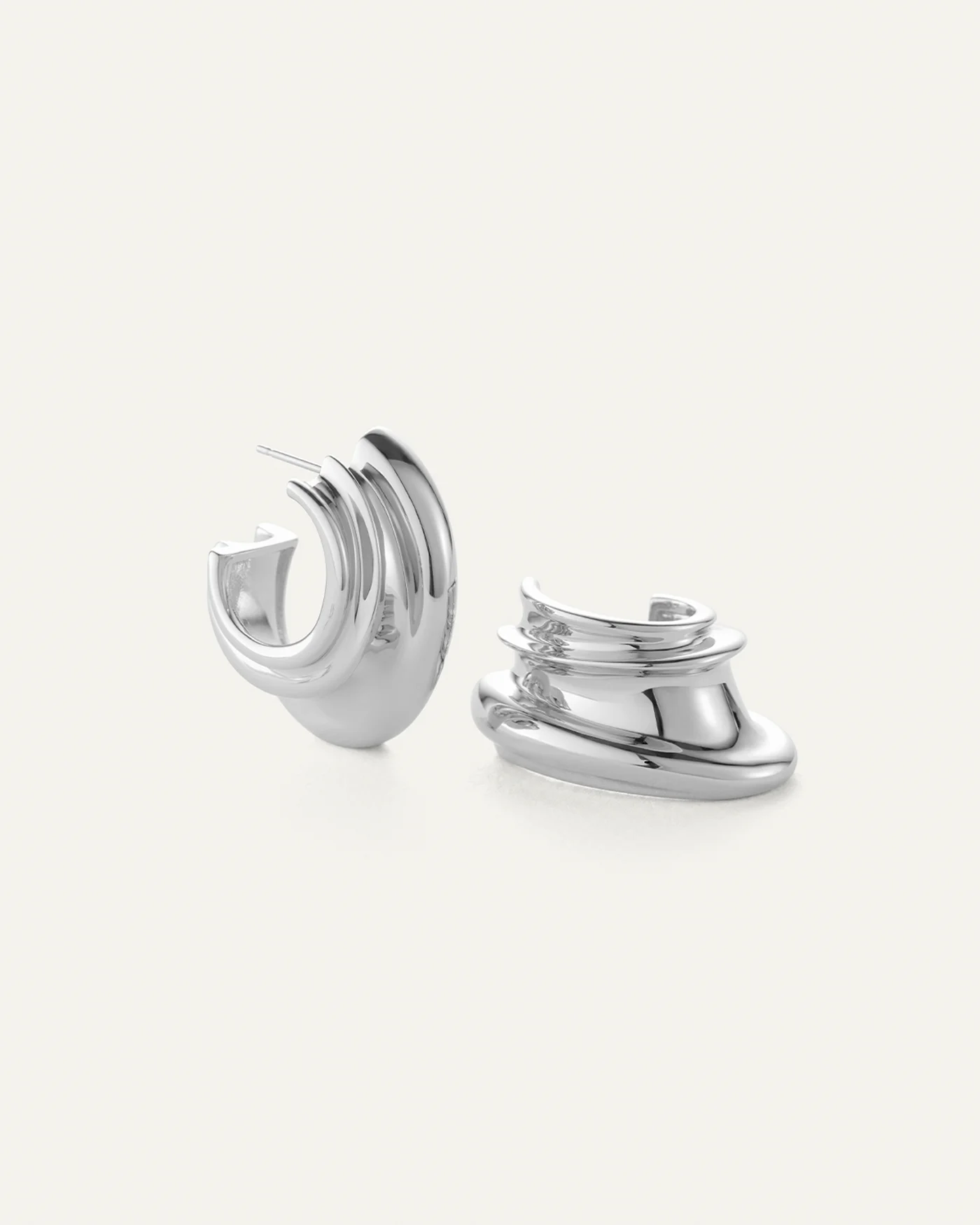 Leona Hoop Earrings - 1