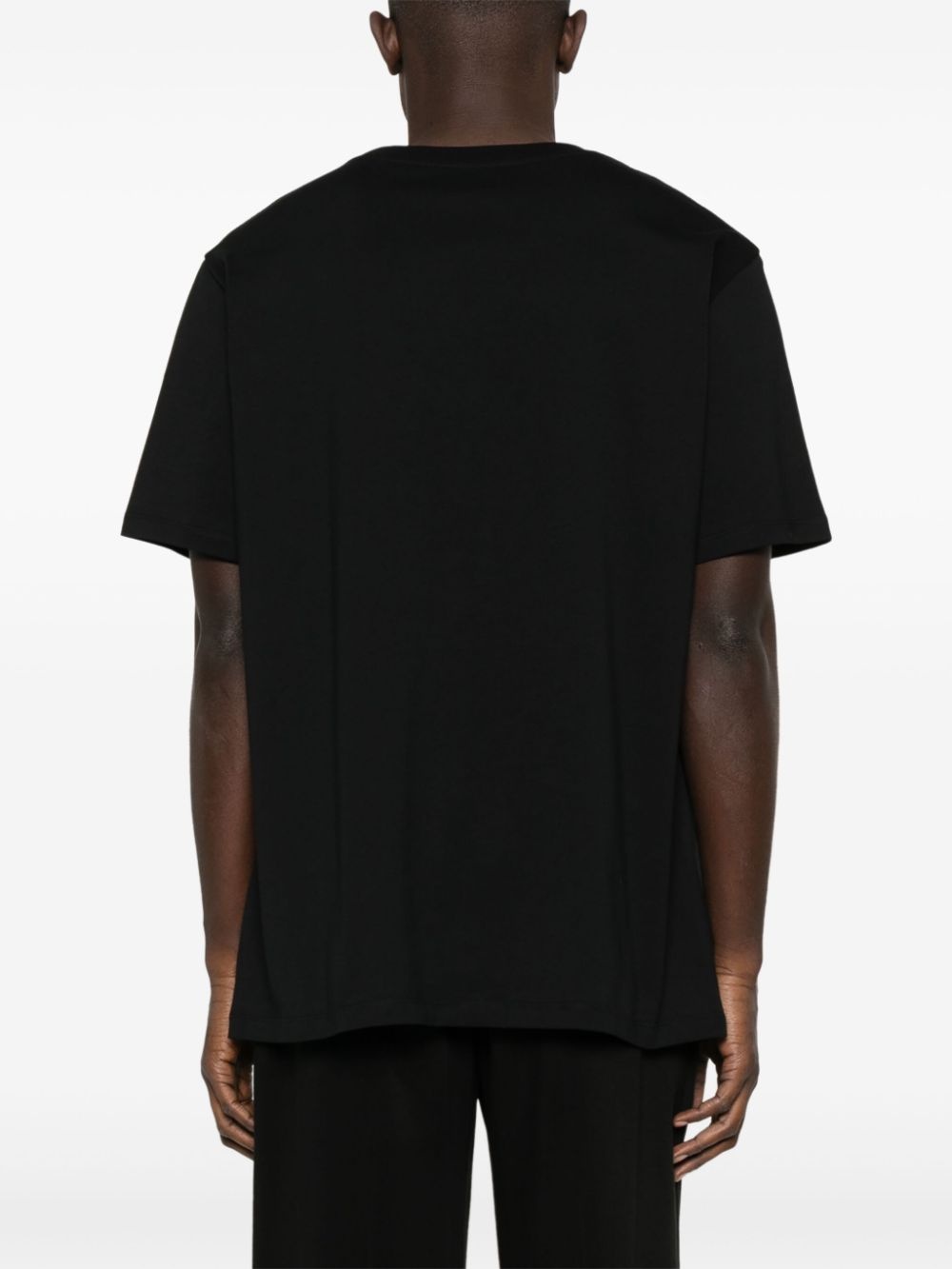 flocked-logo T-shirt - 3