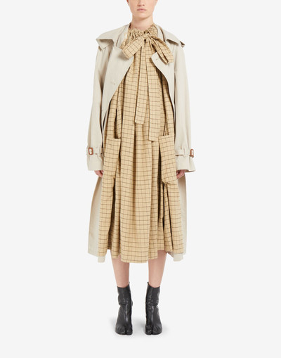 Maison Margiela Anonimity of the lining trench coat outlook