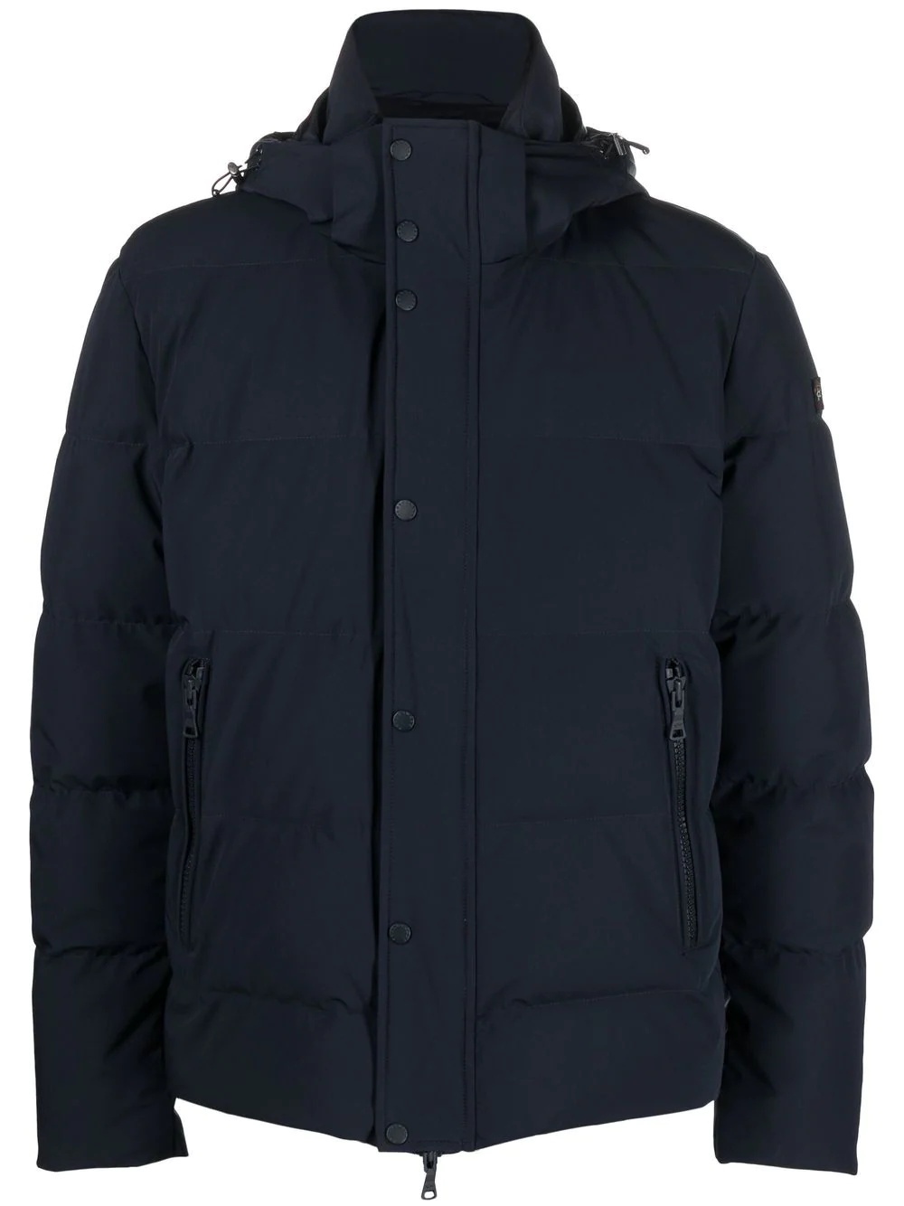 padded hooded jacket - 1
