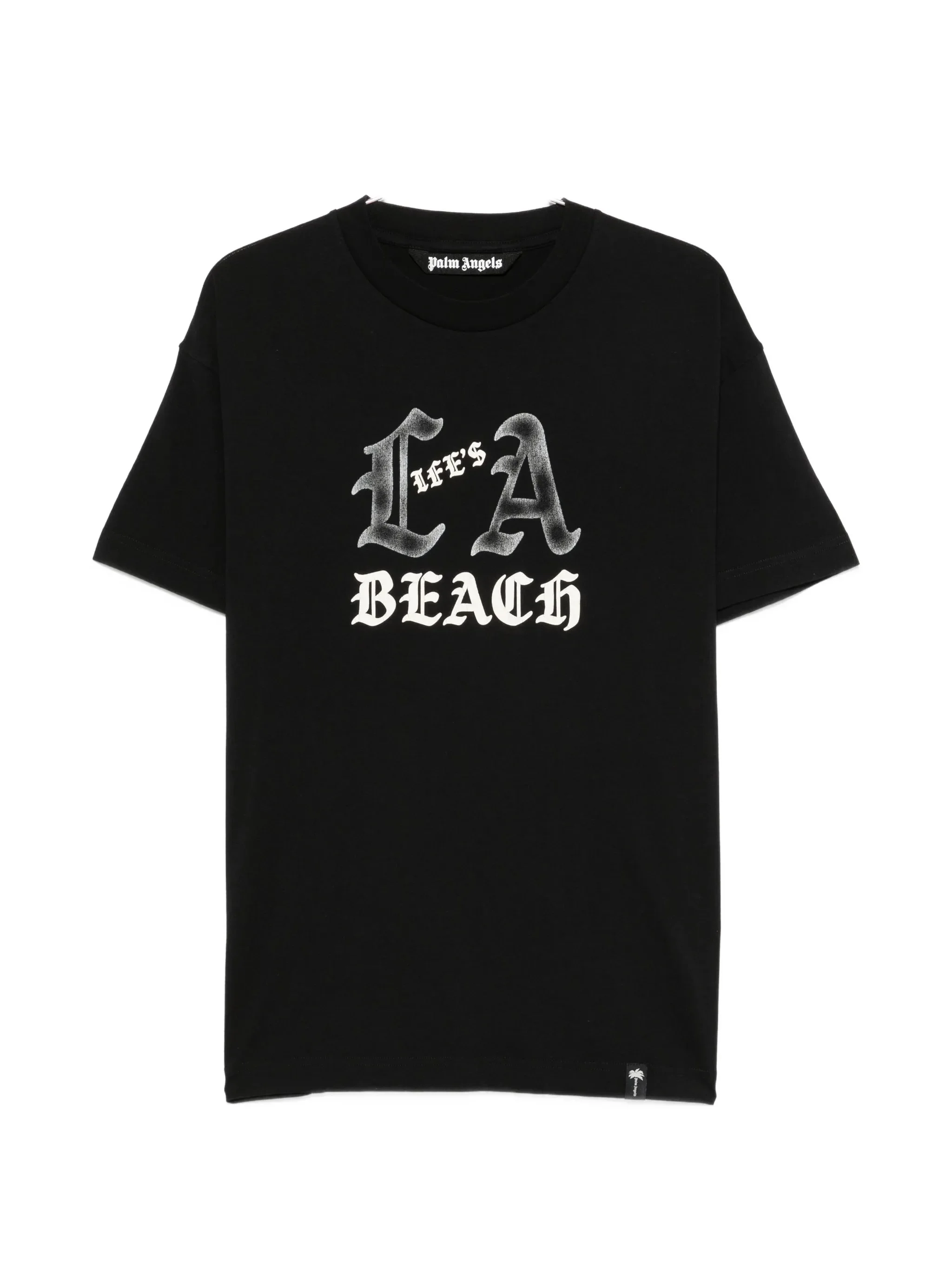 Palm Angels Life's A Beach Graphic-print T-shirt - 1