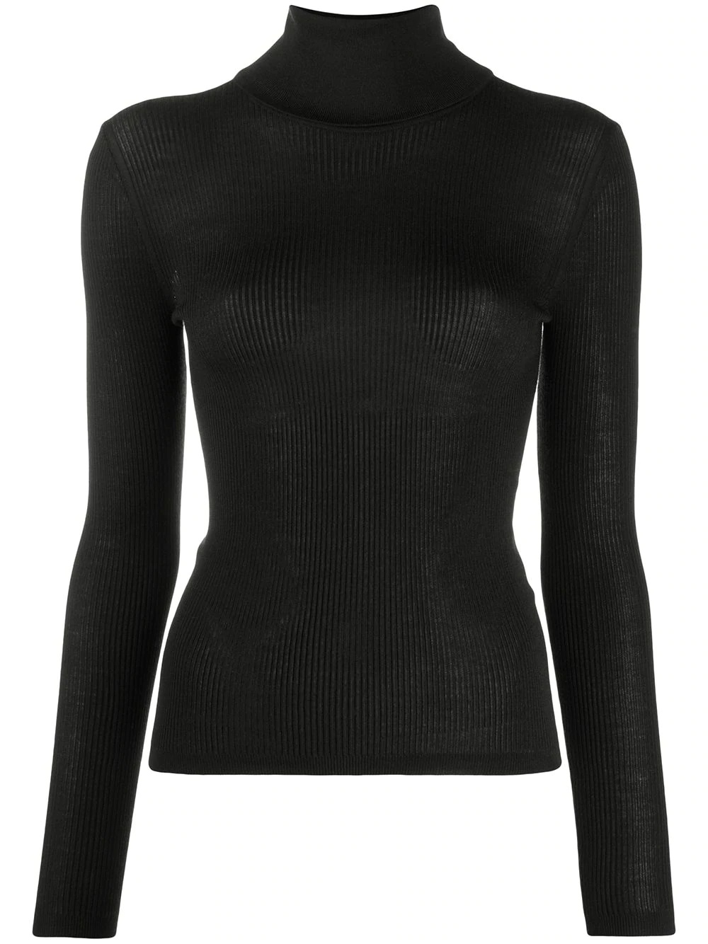 fitted rollneck jumper - 1