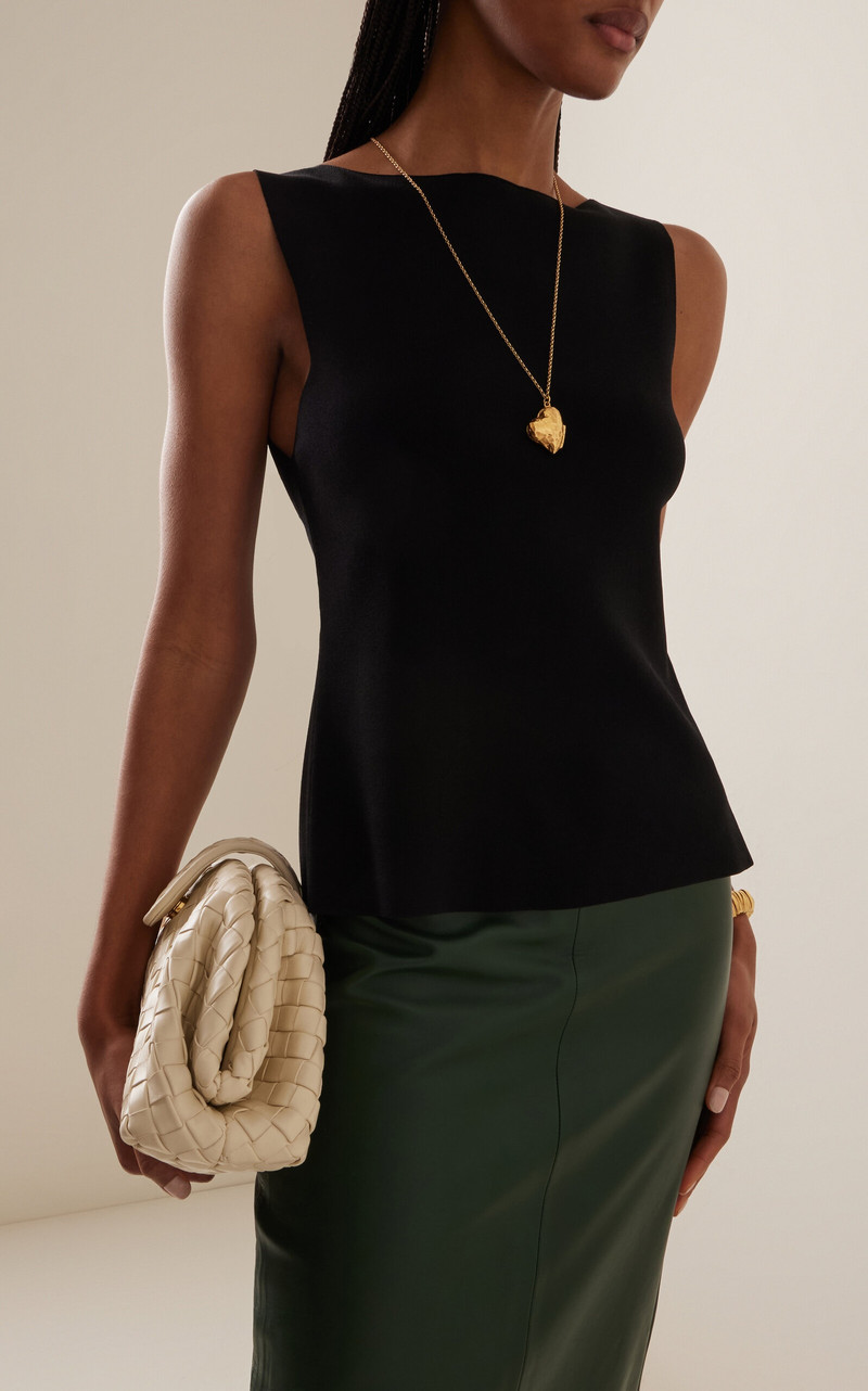 House of Dagmar Exclusive Open-Back Top black outlook