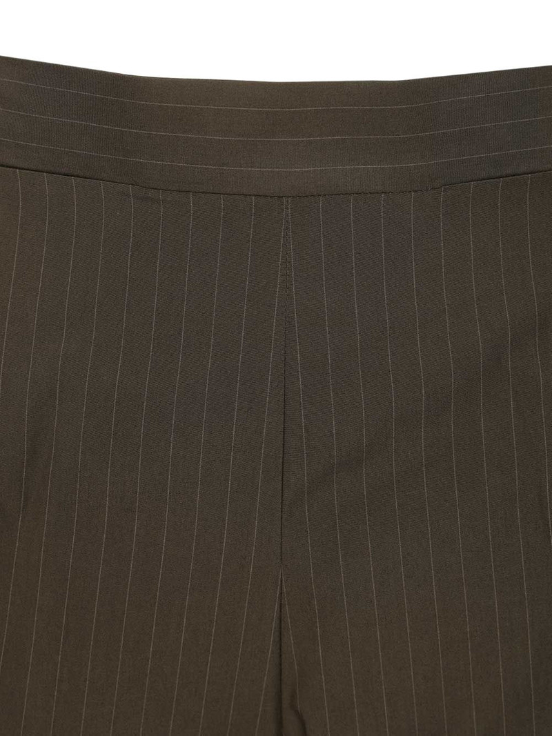 Elle button pinstripe shorts 4