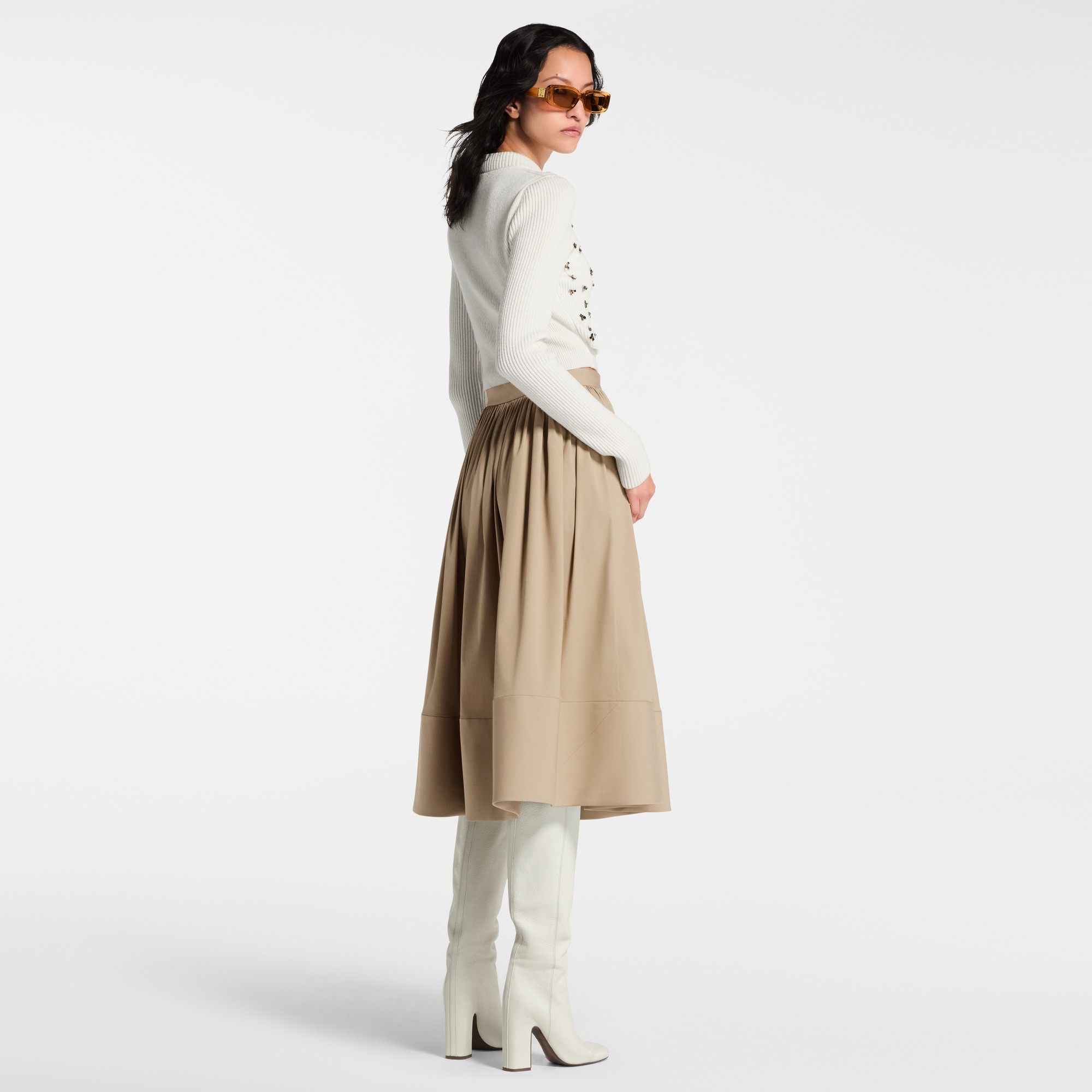 XL Hem Midi Skirt - 5