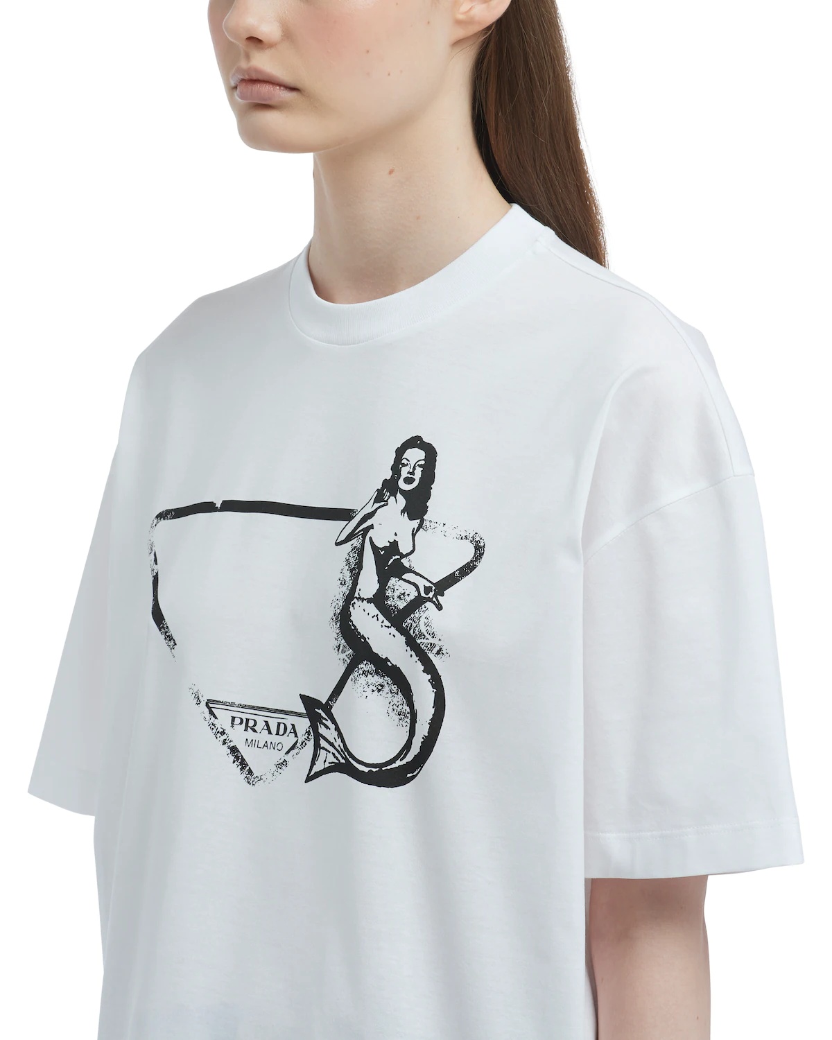 Oversized printed jersey T-shirt - 5