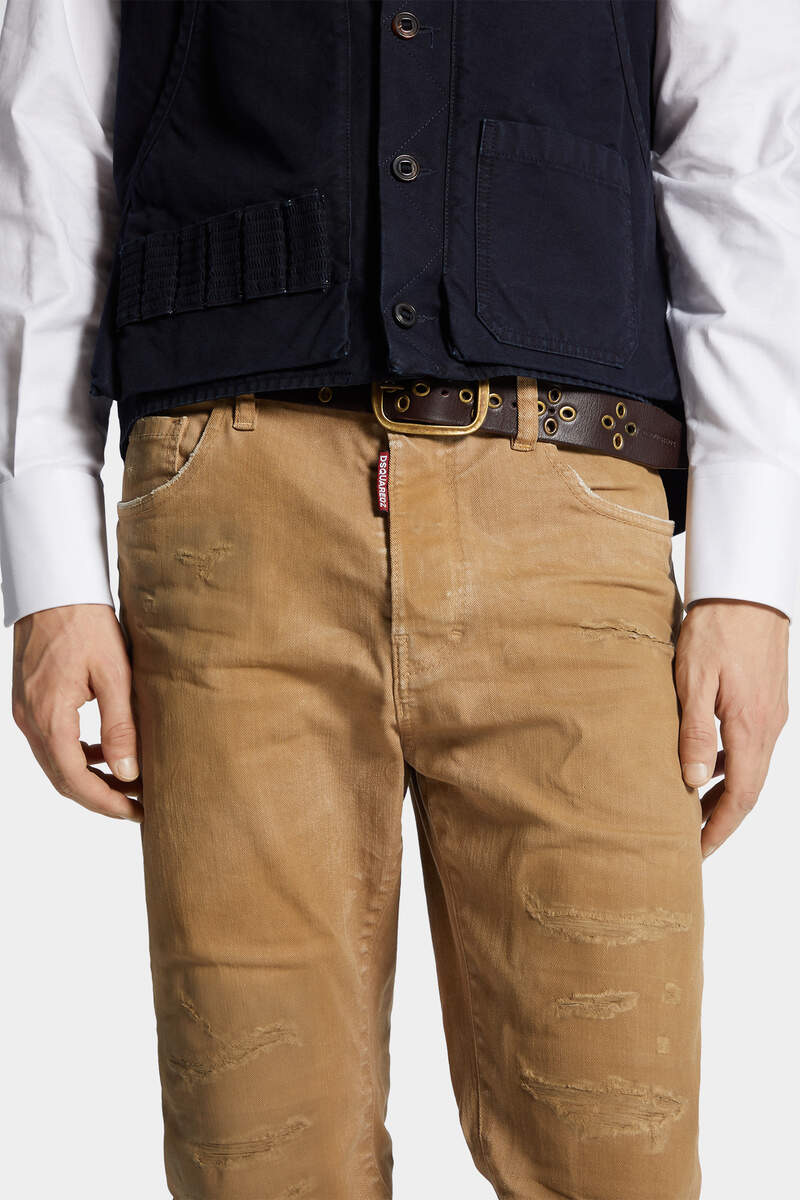 BULL LEATHERETTE WASH 642 JEANS - 5