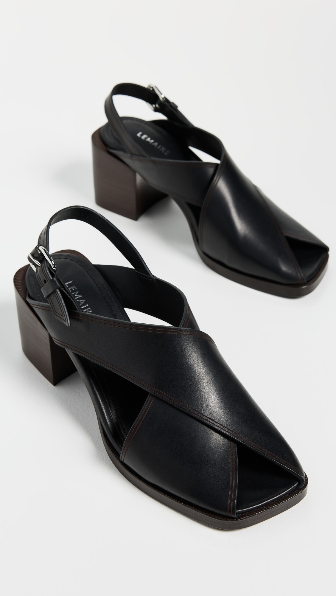 Cross Sandals 80mm - 4