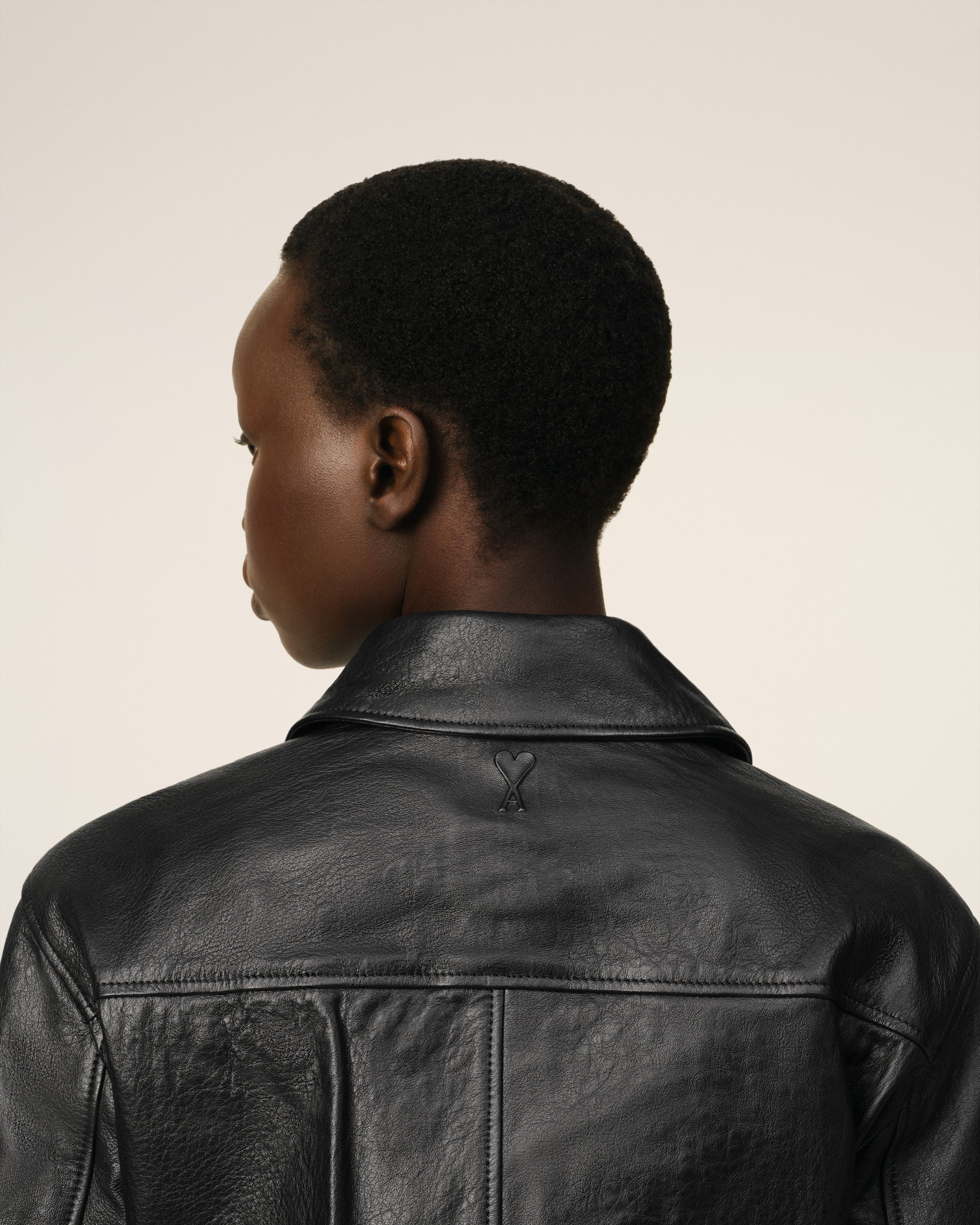 LEATHER ZIPPED JACKET - 4