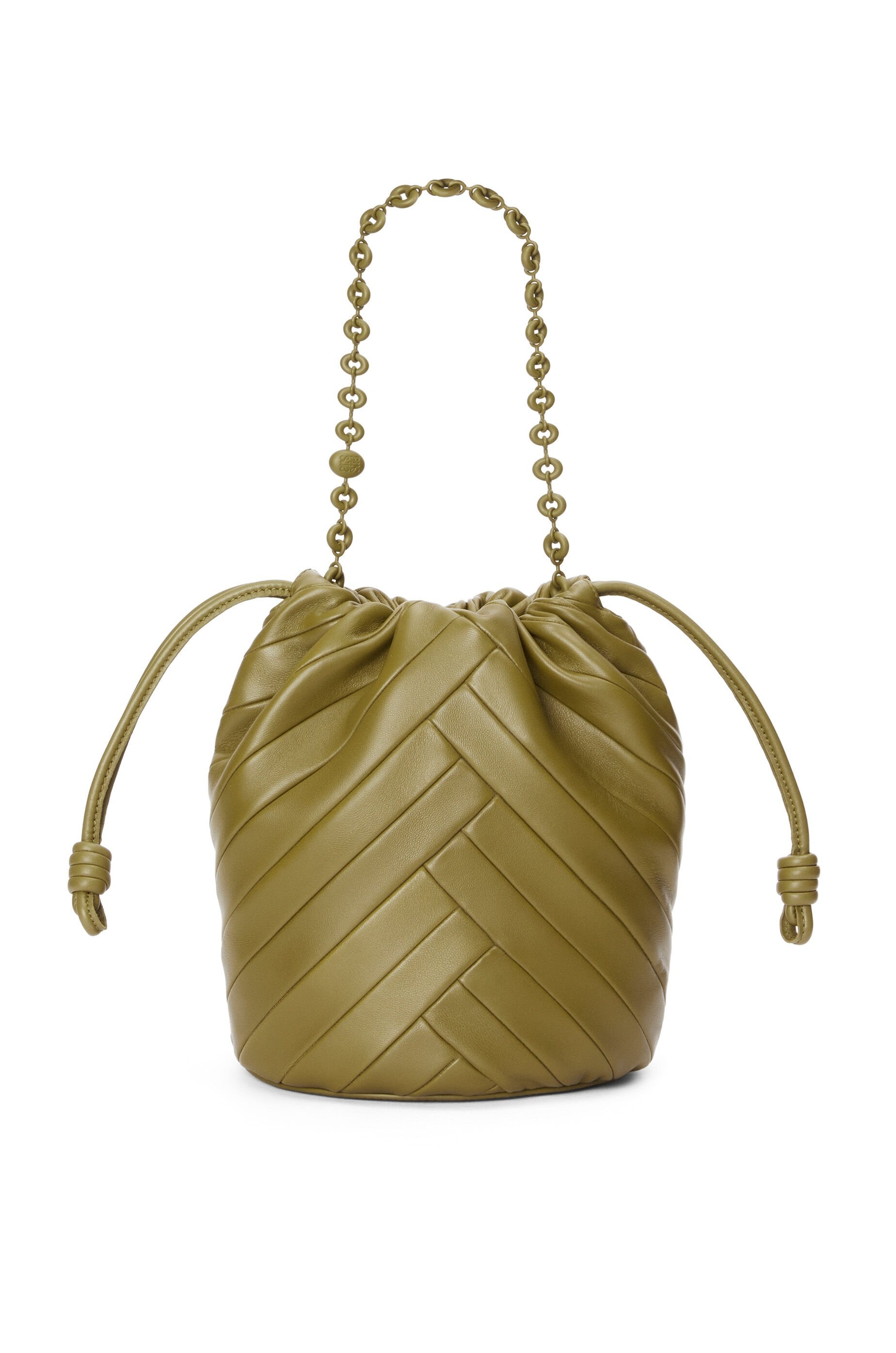 Flamenco Purse Bucket bag in mellow nappa lambskin - 4