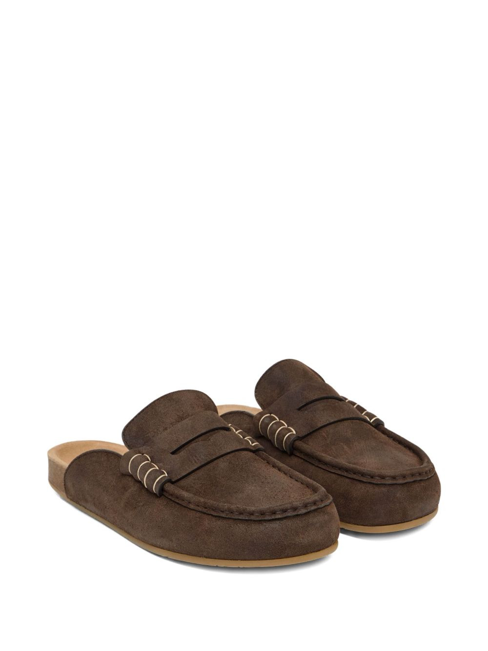 suede mules - 2