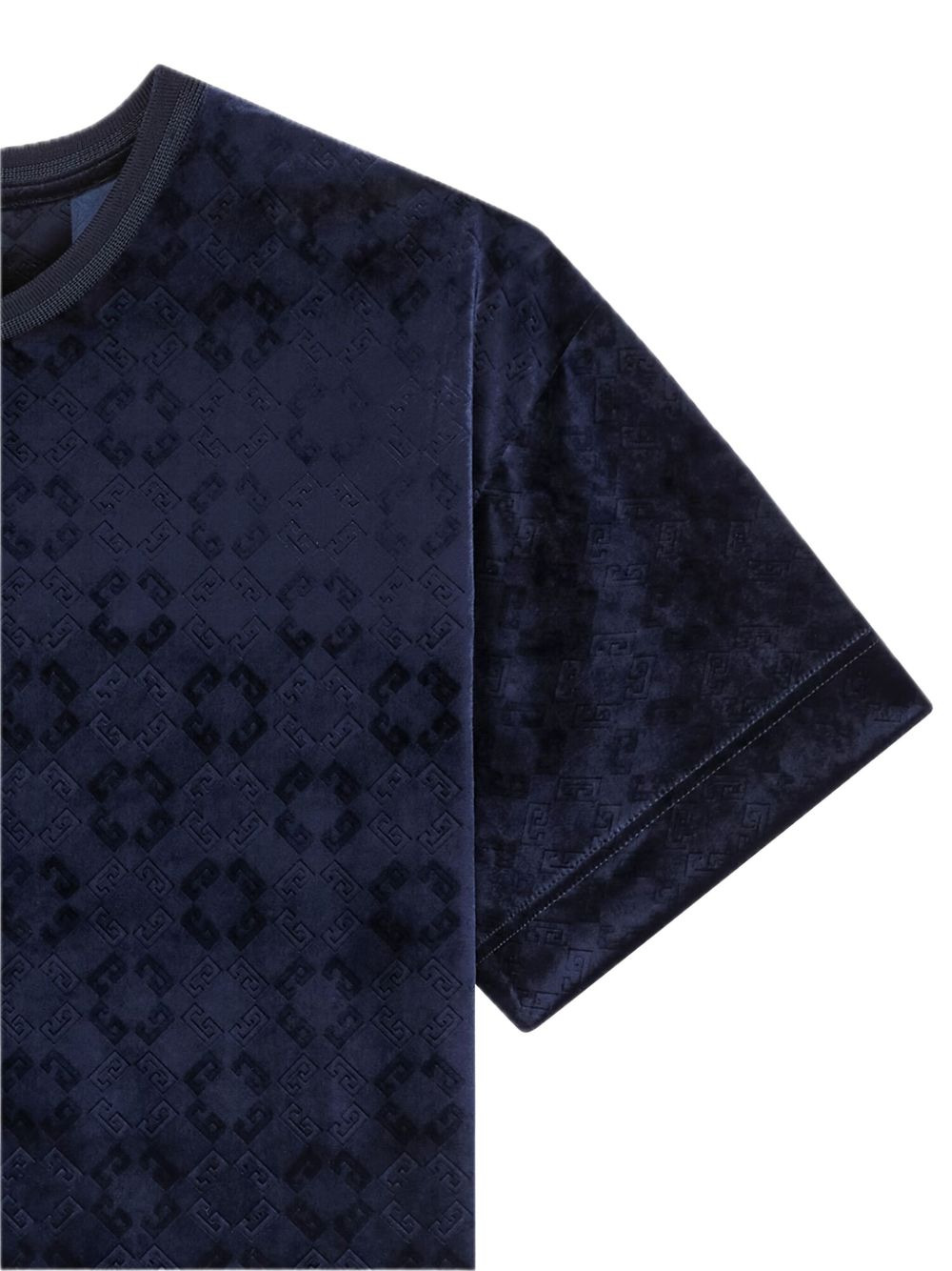 embossed-logo T-shirt - 2