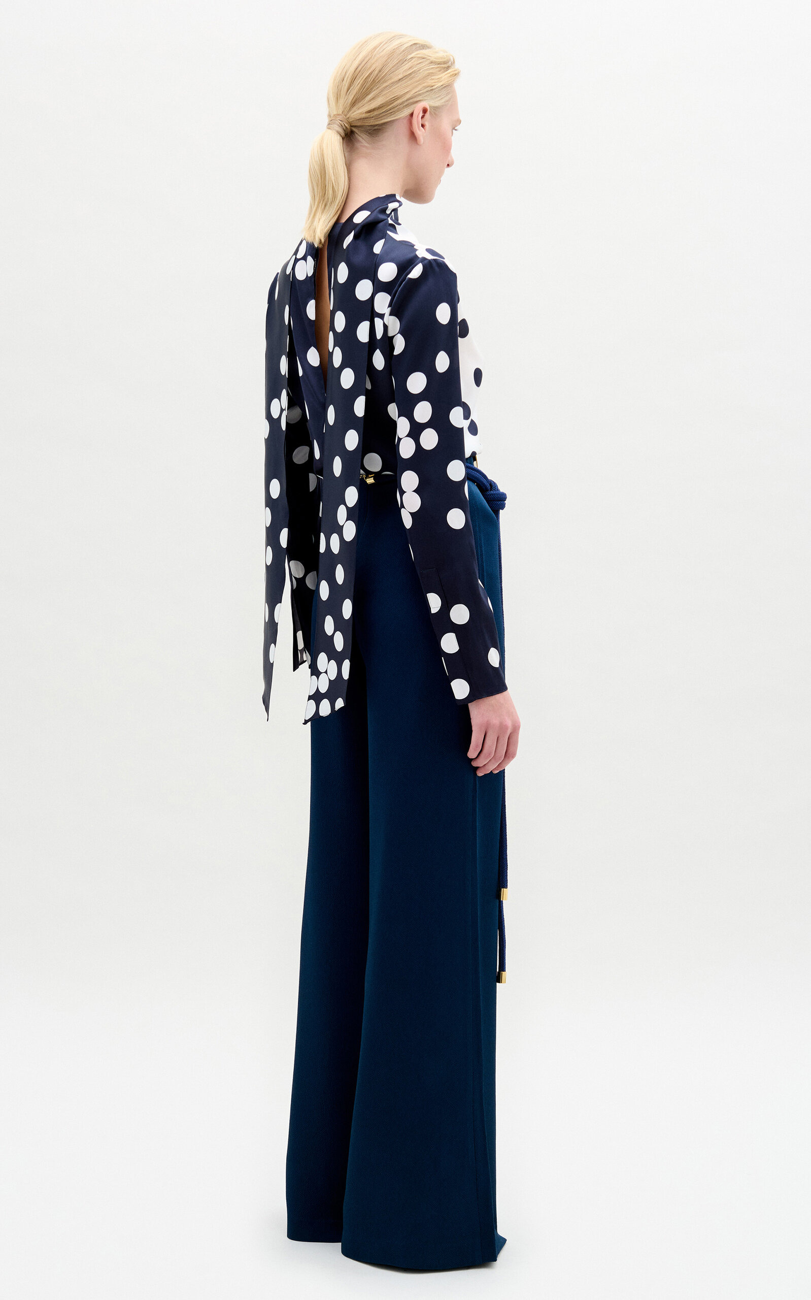 Gaby Stretch-Silk Top print - 4