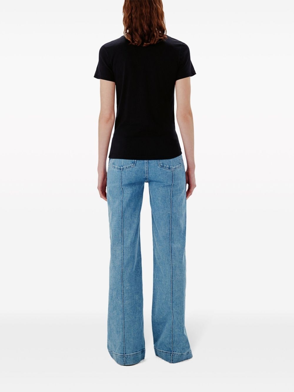 crew-neck organic cotton T-shirt - 4