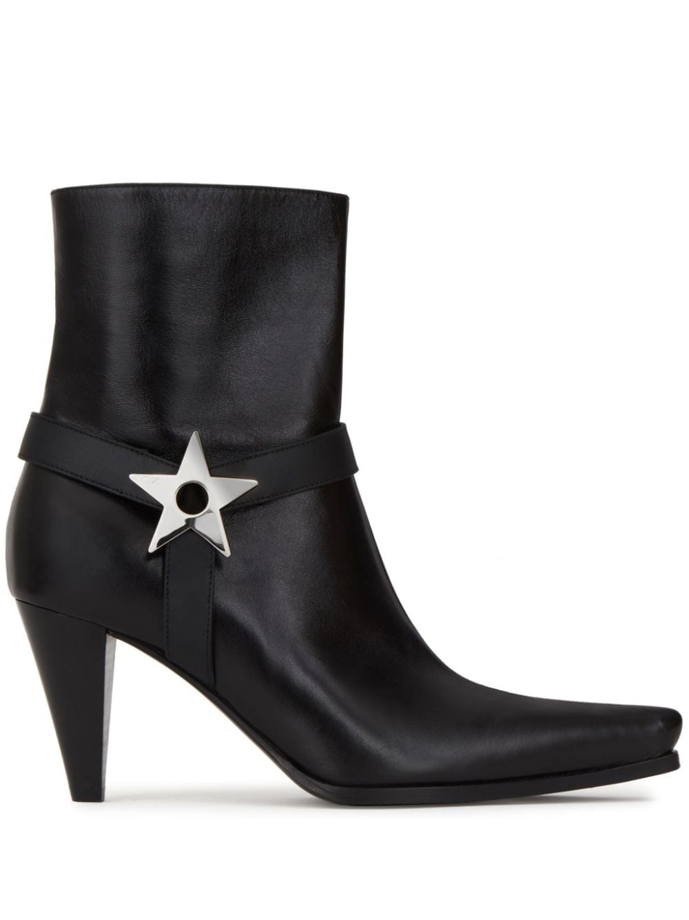 North 75mm pointed-toe boots - 1