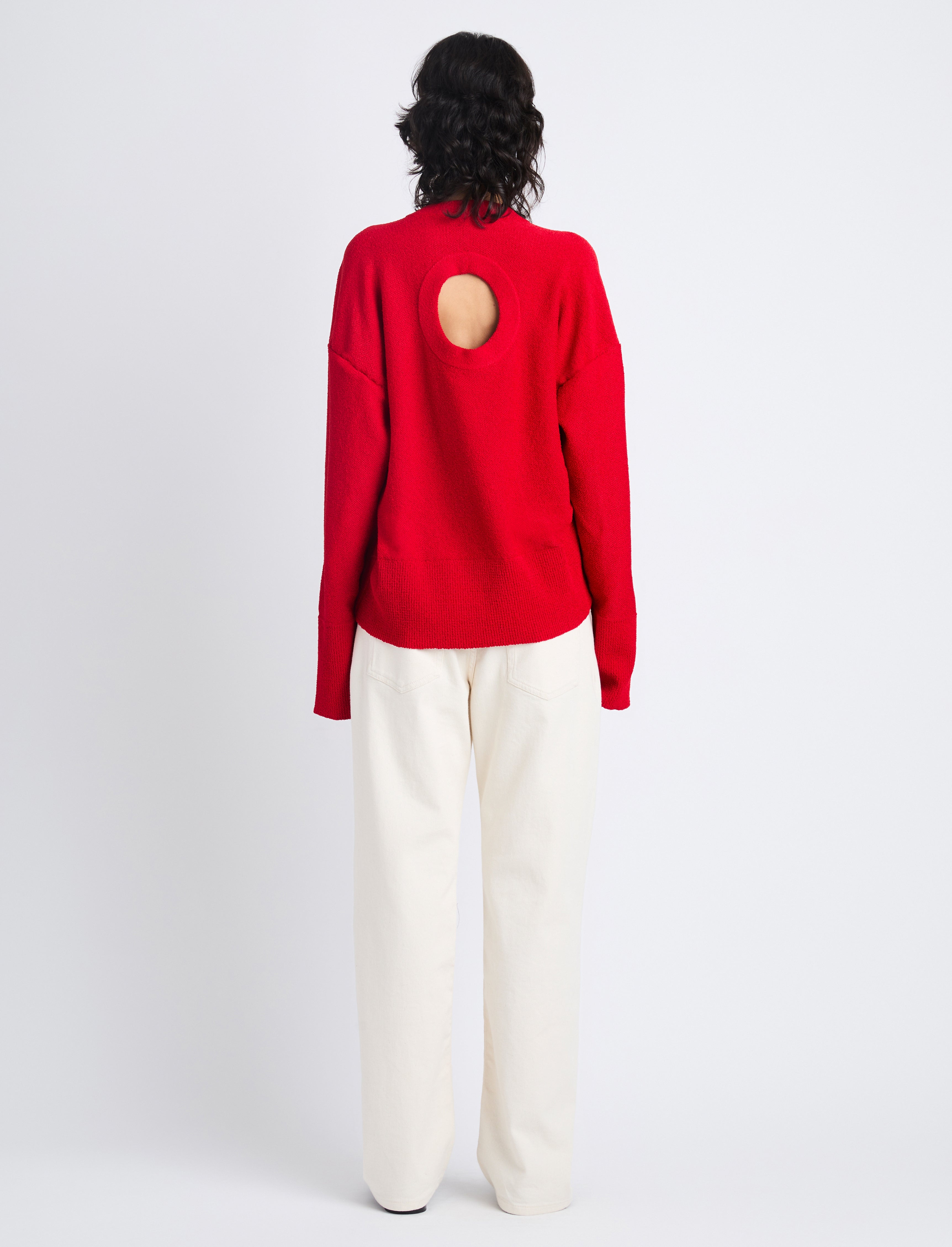 Amy Sweater in Viscose Boucle - 5