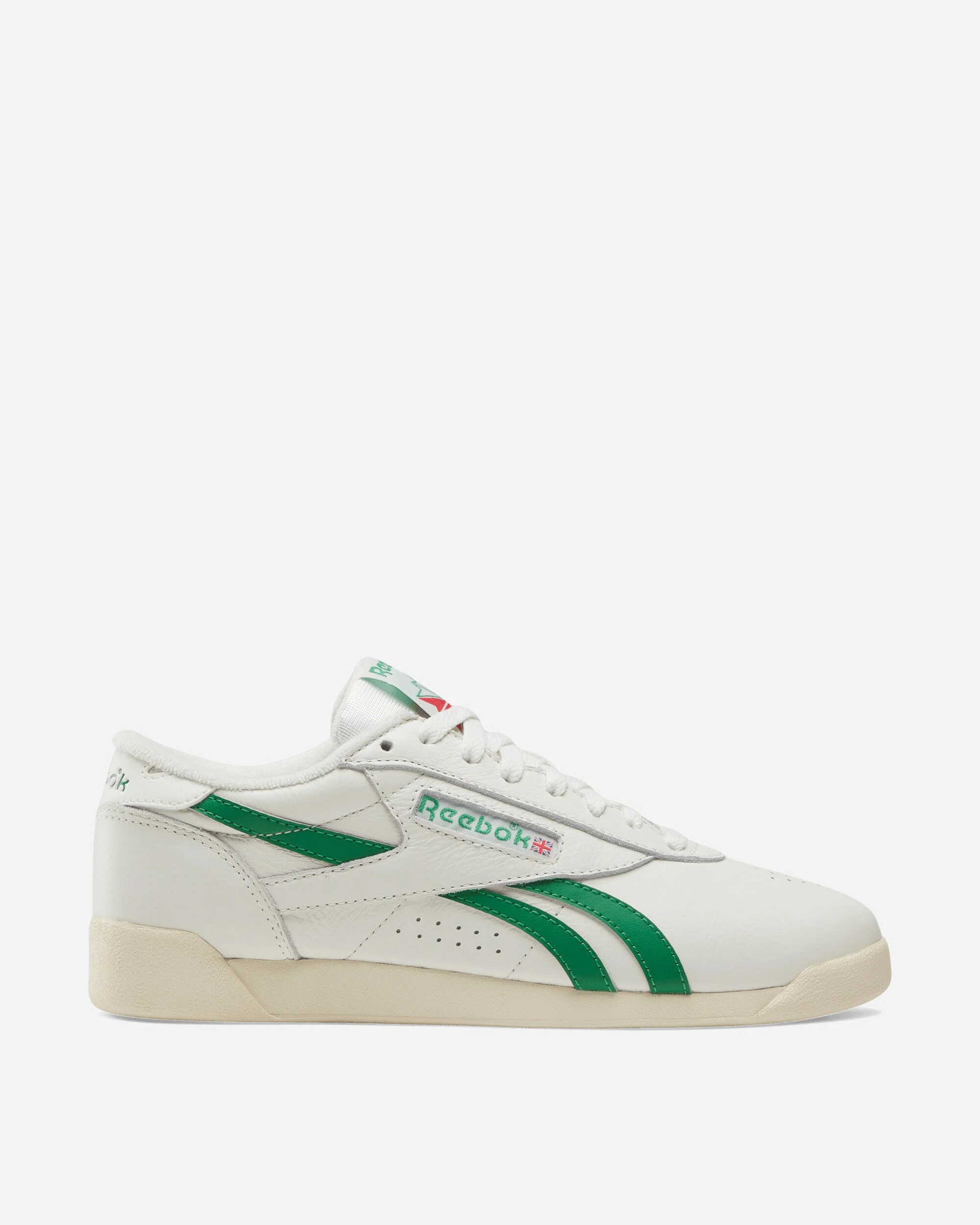 Women's Freestyle Low Sneakers Chalk / Glen Green / Paper White - 1