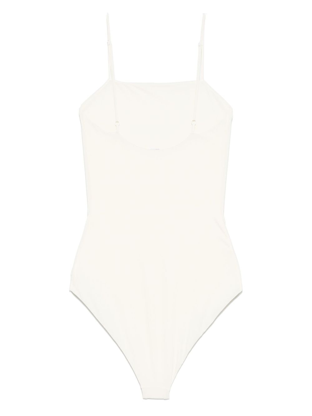 logo-embroidered swimsuit - 2