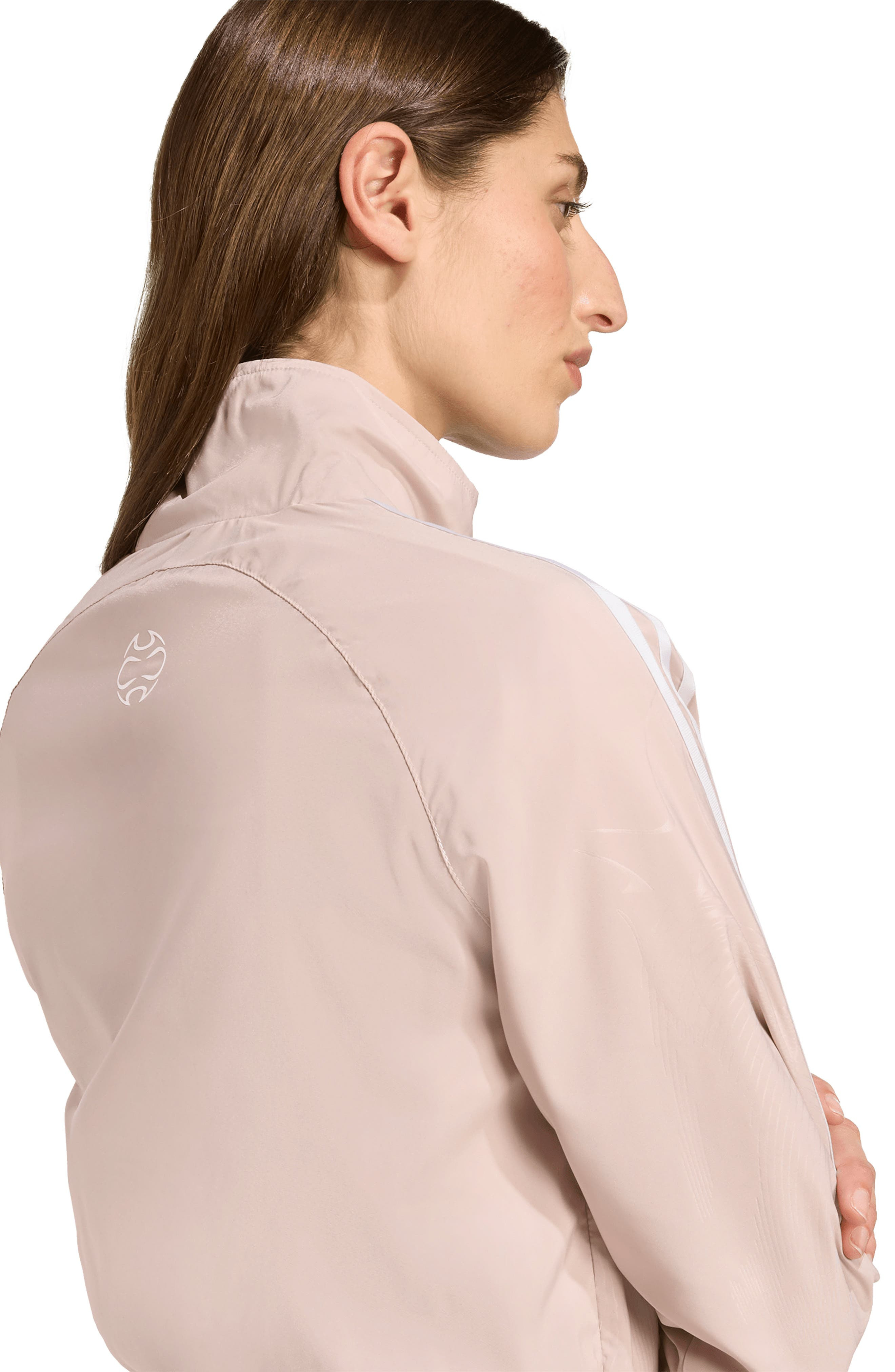 adidas Adilenium Season 4 Teamgeist Slim Fit Track Top in New Rose at Nordstrom - 3