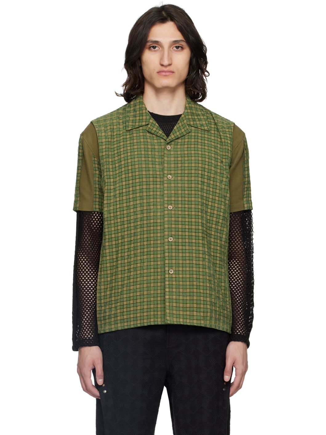 Green Aprol Shirt - 1
