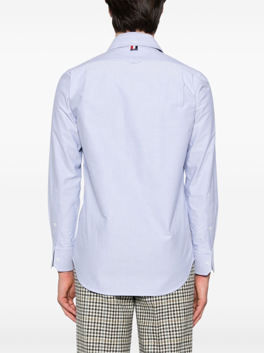 embroidered-motif shirt - 4