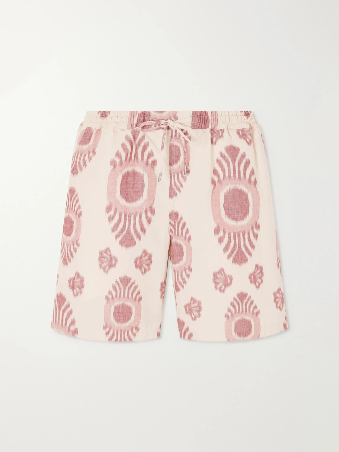 Volta Straight-Leg Cotton-Blend Jacquard Drawstring Shorts - 1
