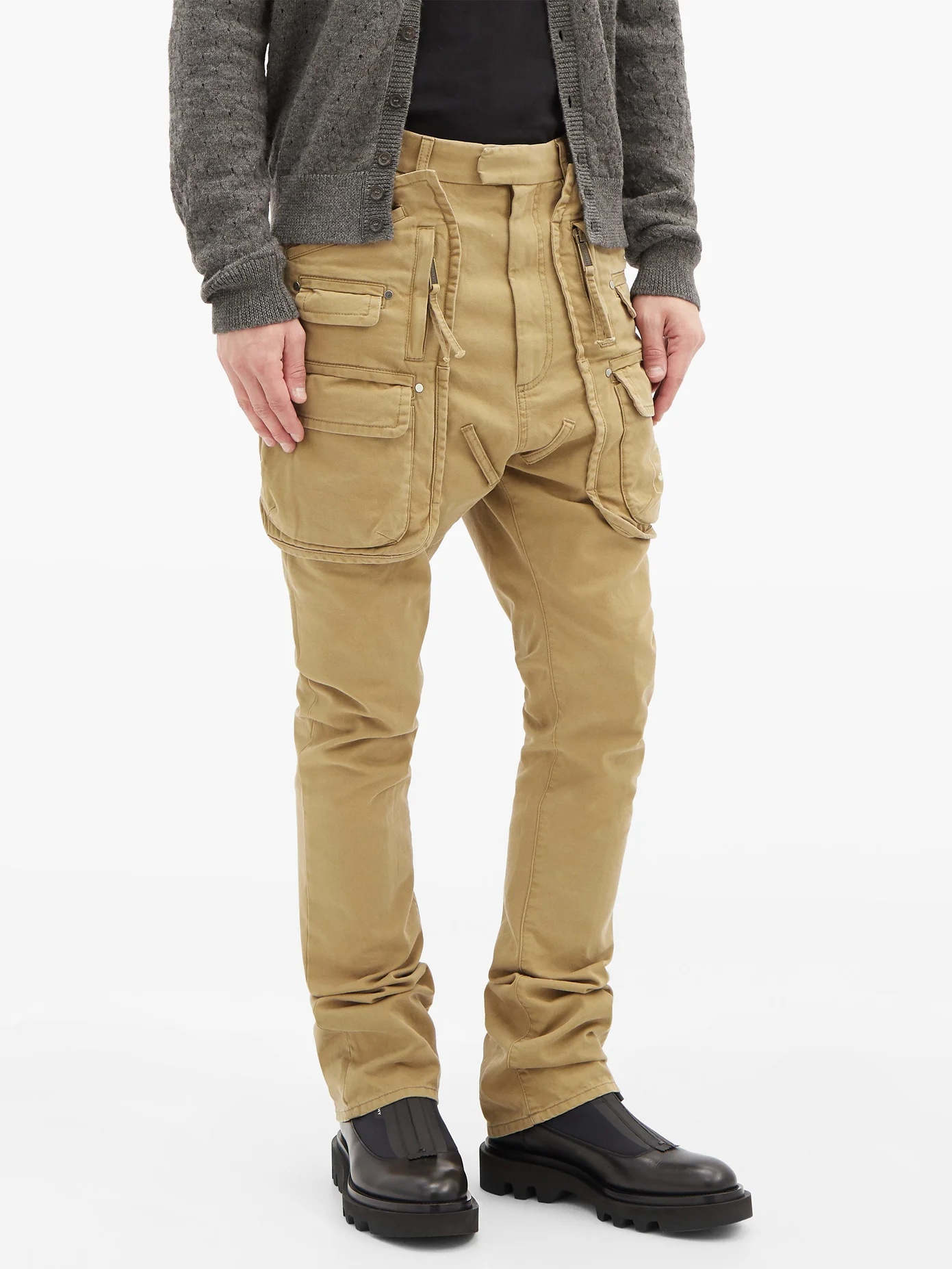 Sharpei cotton-twill cargo trousers - 6