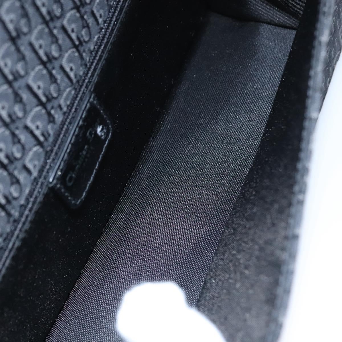 DIOR Trotter Canvas Hand Bag Black - 11