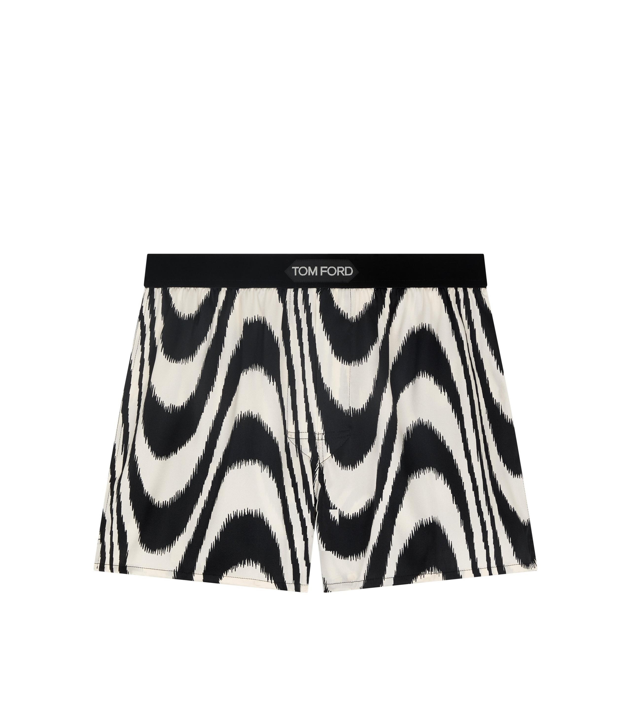 IKAT WAVE SILK BOXERS - 1